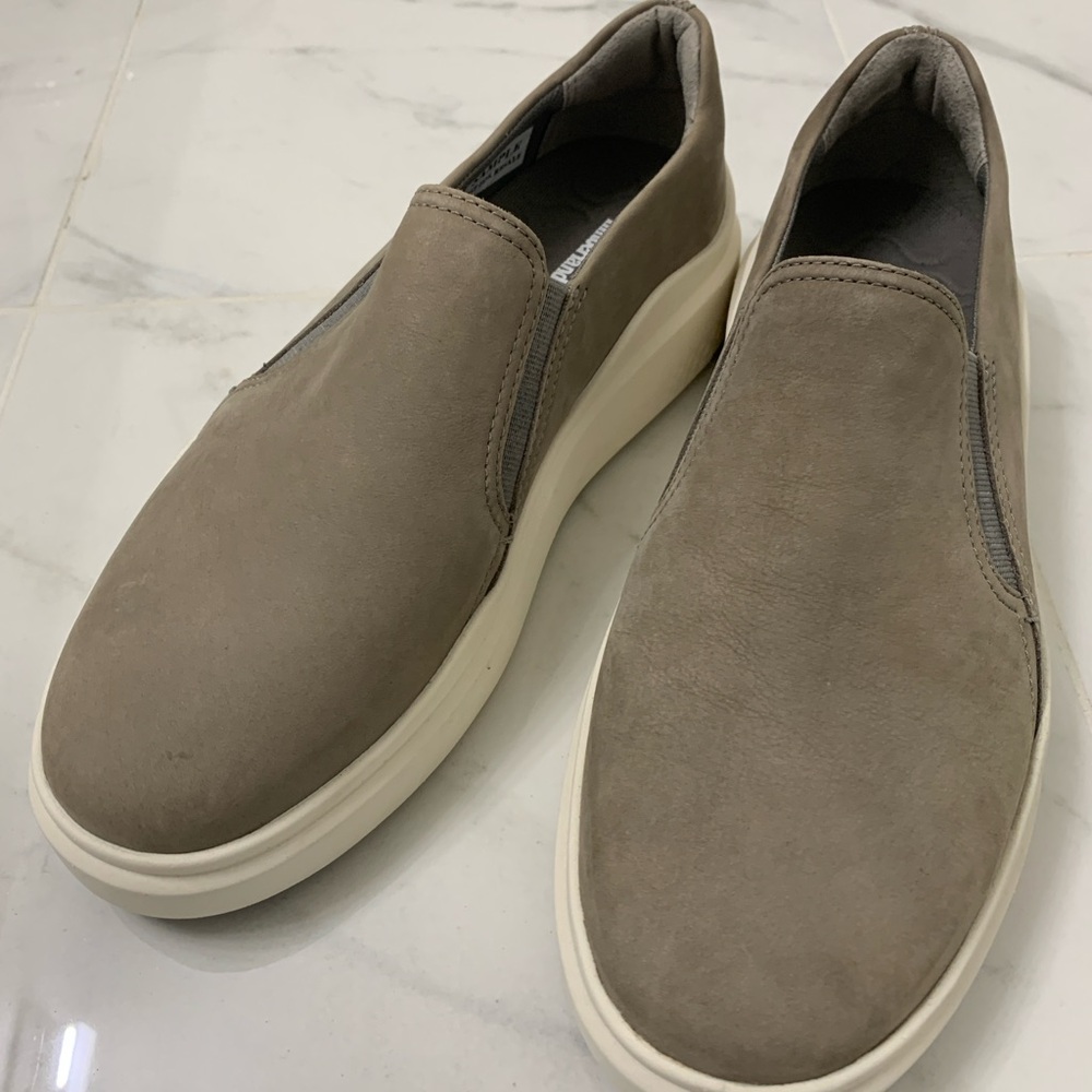 Timberland Woman Beige Eco Leather Slip-On Loafers Sneakers